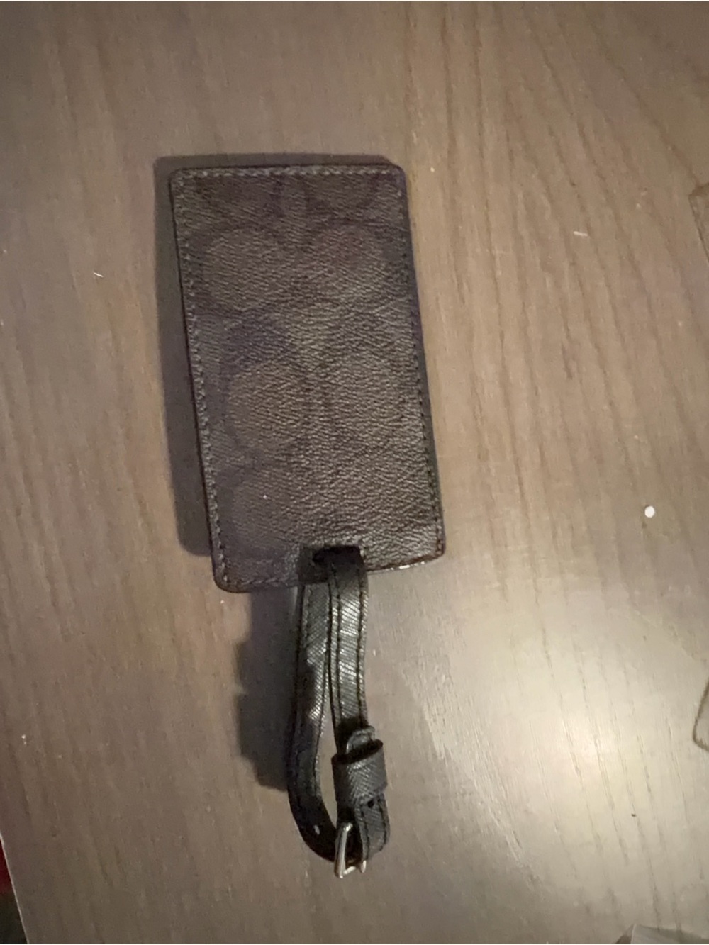 Coach Luggage Tag